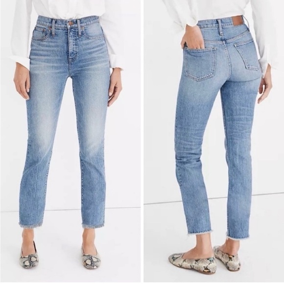 Madewell Denim - Madewell The Perfect Vintage Jean  Size 28 Distressed Knee